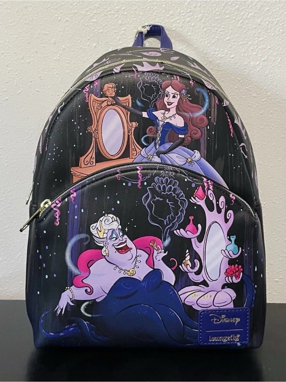 Loungefly Disney The Little Mermaid Ursula & Vanessa Mini Backpack
